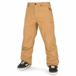 Pantalons De Ski VOLCOM L GORE-TEX PANT CARAMEL 23 Marron