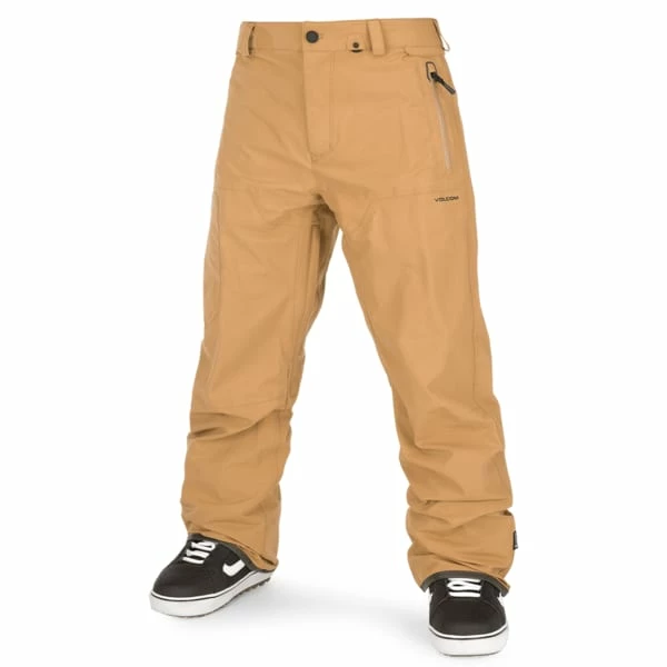 Pantalons De Ski VOLCOM L GORE-TEX PANT CARAMEL 23 Marron 3 Pantalons De Ski VOLCOM L GORE-TEX PANT CARAMEL 23 Marron