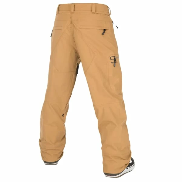 Pantalons De Ski VOLCOM L GORE-TEX PANT CARAMEL 23 Marron 4 Pantalons De Ski VOLCOM L GORE-TEX PANT CARAMEL 23 Marron – Image 2