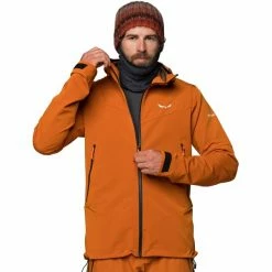 Vestes Softshells SALEWA SELLA DST M JKT AUTUMNAL 23 Orange -Vêtements hiver Homme Soldes 9 115122 sella dst m jkt autumnal 00 0000028468 4170 05