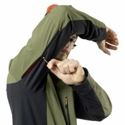 Vestes De Ski DYNAFIT FREE INFINIUM HYBRID JKT M WINTER MOSS 23 Vert / Noir -Vêtements hiver Homme Soldes 9 115275 free infinium hybrid jkt m winter moss 08 0000071482 5891 03