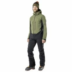 Vestes De Ski DYNAFIT FREE INFINIUM HYBRID JKT M WINTER MOSS 23 Vert / Noir -Vêtements hiver Homme Soldes 9 115275 free infinium hybrid jkt m winter moss 08 0000071482 5891 04