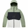 Vestes De Ski BURTON M AK GORE SWASH JK HEDGE GREEN/STOUT WHITE/TRUE BLACK 23 Vert / Noir / Blanc -Vêtements hiver Homme Soldes 9 115901 m ak gore swash jk hedge green stout white true black 10001109 306 01