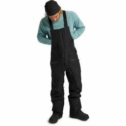 Pantalons De Ski BURTON M GORE RESERVE BIB TRUE BLACK 23 Noir -Vêtements hiver Homme Soldes 9 116128 m gore reserve bib true black 20554102 001 03