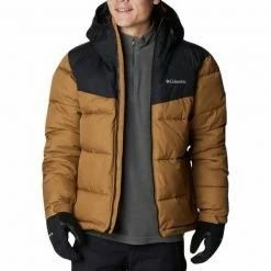Vestes De Ski COLUMBIA ICELINE RIDGE JKT DELTA BLACK 23 Noir / Marron -Vêtements hiver Homme Soldes 9 116858 iceline ridge jkt delta black 1864272 257 03