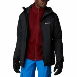 Vestes De Ski COLUMBIA ICEBERG POINT JKT BLACK 23 Noir -Vêtements hiver Homme Soldes 9 117019 1954411 010 02
