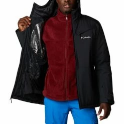 Vestes De Ski COLUMBIA ICEBERG POINT JKT BLACK 23 Noir -Vêtements hiver Homme Soldes 9 117019 1954411 010 03