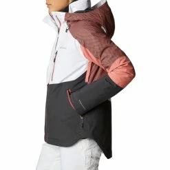 Vestes De Ski COLUMBIA SNOW SLAB BLACKDOT JKT WHITE SHARK, D 23 Noir / Blanc / Orange 10 Vestes De Ski COLUMBIA SNOW SLAB BLACKDOT JKT WHITE SHARK, D 23 Noir / Blanc / Orange -Vêtements hiver Homme Soldes 9 117114 2007551 100 03