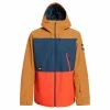Vestes De Ski QUIKSILVER SYCAMORE JK M SNJT BUCKTHORN BROWN 23 Marron / Bleu / Rouge -Vêtements hiver Homme Soldes 9 117258 sycamore jk m snjt buckthorn brown eqytj03335 cnr0 01