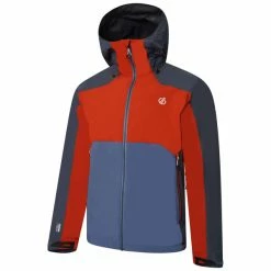 Vestes De Ski DARE 2B TOUCHPOINT II JKT BRNTSLMN/STL 22 Rouge / Bleu -Vêtements hiver Homme Soldes 9 117280 dmw514 prg 02