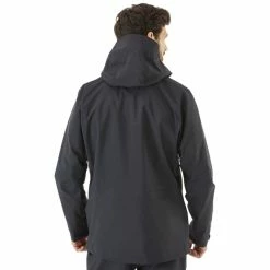 Vestes De Ski RAB KANGRI GTX JKT BLACK 23 Noir -Vêtements hiver Homme Soldes 9 117533 kangri gtx jkt black qwh 01 blk 04