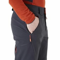 Pantalons De Ski RAB ASCENDOR AS PANT EBONY 23 Gris -Vêtements hiver Homme Soldes 9 117647 ascendor as pant ebony qfu 78 ebn 05