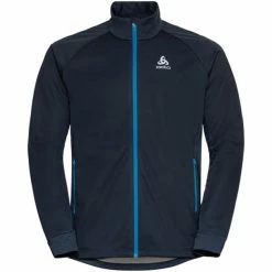 Vestes De Ski ODLO BRENSHOLMEN JACKET DARK SAPPHIRE/INDIGO BUNTING 23 Bleu