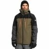 Vestes De Ski QUIKSILVER MISSION PLUS JK GRAPE LEAF 23 Noir / Vert