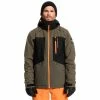 Vestes De Ski QUIKSILVER DAWSON JK GRAPE LEAF 23 Vert -Vêtements hiver Homme Soldes 9 120155 dawson jk grape leaf eqytj03389 cre0 01