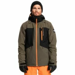 Vestes De Ski QUIKSILVER DAWSON JK GRAPE LEAF 23 Vert