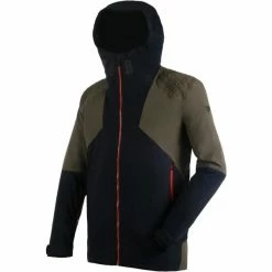 DEGRÉ7 Vestes De Ski DEGRÉ 7 SPENCER SKI JACKET DARK BLUE 19 Bleu / Marron