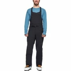 Pantalons De Ski BLACK DIAMOND M RECON BIBS BLACK 23 Noir -Vêtements hiver Homme Soldes 9 62079 m recon bibs black ap741020 blk 03