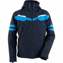 DEGRÉ7 Vestes De Ski DEGRÉ 7 PENNAZ SKI JACKET 3D STRETCH 20K PRIMALOFT GOLD DARK BLUE 20 Bleu