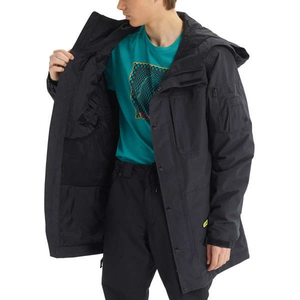 Vestes De Ski BURTON M AG SOLITARY JK TRUE BLACK 20 Noir 4 Vestes De Ski BURTON M AG SOLITARY JK TRUE BLACK 20 Noir – Image 2