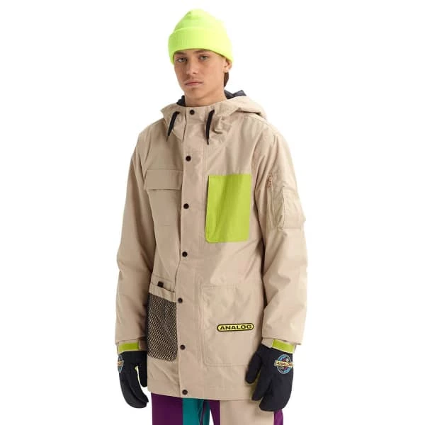 Vestes De Ski BURTON M AG SOLITARY JK SAFARI 20 Beige 4 Vestes De Ski BURTON M AG SOLITARY JK SAFARI 20 Beige – Image 2