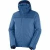 Vestes De Ski SALOMON STORMBRAVER JKT M POSEIDON 20 Bleu -Vêtements hiver Homme Soldes 9 70104 lc1195400 01