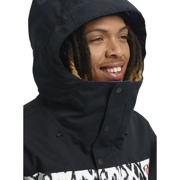 Vestes De Ski BURTON M BREACH JK SNOLEO/TRUBLK 20 Noir / Blanc 6 Vestes De Ski BURTON M BREACH JK SNOLEO/TRUBLK 20 Noir / Blanc – Image 4