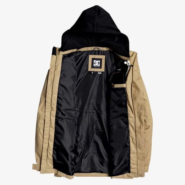 Vestes De Ski DC SHOES UNION JKT KELP 20 Beige 5 Vestes De Ski DC SHOES UNION JKT KELP 20 Beige – Image 3