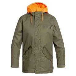Vestes De Ski DC SHOES UNION JKT OLIVE NIGHT 20 Vert