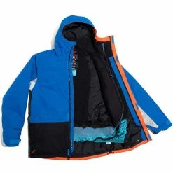 Vestes De Ski 686 MN HYDRASTASH CANTEEN INSL JKT STRATA BLUE COLORBLOCK 20 Bleu / Noir 12 Vestes De Ski 686 MN HYDRASTASH CANTEEN INSL JKT STRATA BLUE COLORBLOCK 20 Bleu / Noir -Vêtements hiver Homme Soldes 9 72279 mn hydrastash canteen insl jkt strata blue colorblock l9w117 strb 05
