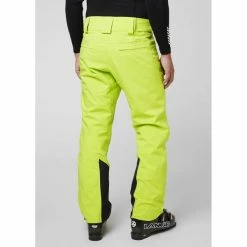Pantalons De Ski HELLY HANSEN FORCE PANT AZIDL LIME 20 Vert -Vêtements hiver Homme Soldes 9 72501 force pant azidl lime 65525 402 04