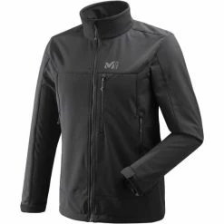 Vestes Softshells MILLET TRACK JKT M BLACK 22 Noir