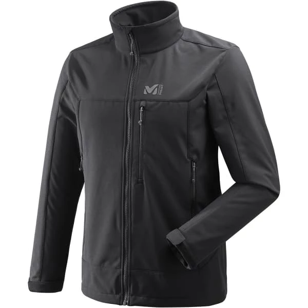 Vestes Softshells MILLET TRACK JKT M BLACK 22 Noir 3 Vestes Softshells MILLET TRACK JKT M BLACK 22 Noir