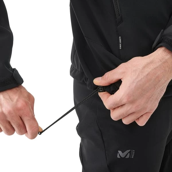 Vestes Softshells MILLET TRACK JKT M BLACK 22 Noir 7 Vestes Softshells MILLET TRACK JKT M BLACK 22 Noir – Image 5