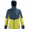 Vestes De Ski MILLET NISEKO GTX JKT M WILD LIME/ORION BLUE 22 Jaune / Bleu -Vêtements hiver Homme Soldes 9 74524 niseko gtx jkt m wild lime orion blue miv8759 9165 01