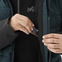 Vestes De Ski MILLET BAQUEIRA JKT M ORION BLUE/NOIR 21 Bleu / Noir -Vêtements hiver Homme Soldes 9 74531 baqueira jkt m orion blue noir miv8762 8755 05