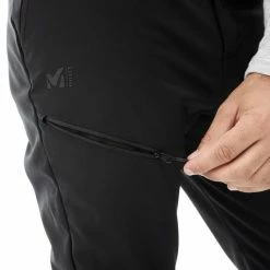 Pantalons De Ski MILLET TRACK III PANT M BLACK 22 Noir -Vêtements hiver Homme Soldes 9 74537 track iii pant m black miv8787 0247 06