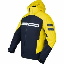 Vestes De Ski DUVILLARD ARMENAZ JKT SKI YELLOW 21 Jaune / Bleu -Vêtements hiver Homme Soldes 9 74929 duvillard armenaz jkt ski yellow 120514 951 03