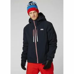 Vestes De Ski HELLY HANSEN ALPHA LIFALOFT JACKET NAVY 23 Bleu -Vêtements hiver Homme Soldes 9 75043 alpha lifaloft jacket navy 65667 599 03
