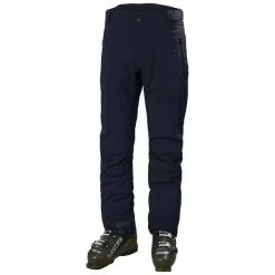 Pantalons De Ski HELLY HANSEN ALPHA LIFALOFT PANT NAVY 23 Bleu