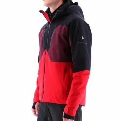 Vestes De Ski SUN VALLEY VESTE SKI DATURA NOIR 21 Noir / Violet / Rouge -Vêtements hiver Homme Soldes 9 75155 veste ski datura noir datura 9998 02