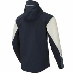 Vestes De Ski SWIX EVOLUTION SOFTSHIELD JACKET MEN DARK NAVY 22 Bleu / Blanc -Vêtements hiver Homme Soldes 9 75239 evolution softshield jacket men dark navy 15231 75100 02