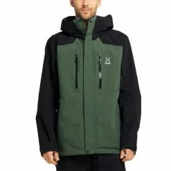 Vestes De Ski HAGLÖFS ELATION GTX JACKET MEN FJELL GREEN/TRUE BLACK 22 Vert / Noir 10 Vestes De Ski HAGLÖFS ELATION GTX JACKET MEN FJELL GREEN/TRUE BLACK 22 Vert / Noir -Vêtements hiver Homme Soldes 9 76012 elation gtx jacket men fjell green true black 604655 4ht 03