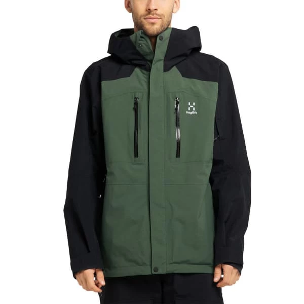Vestes De Ski HAGLÖFS ELATION GTX JACKET MEN FJELL GREEN/TRUE BLACK 22 Vert / Noir 5 Vestes De Ski HAGLÖFS ELATION GTX JACKET MEN FJELL GREEN/TRUE BLACK 22 Vert / Noir – Image 3