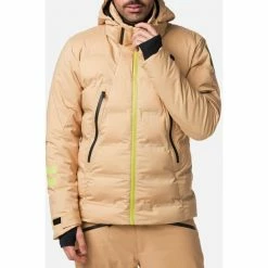 Vestes De Ski ROSSIGNOL DEPART RF JKT CLAY 22 Jaune -Vêtements hiver Homme Soldes 9 76094 depart rf jkt clay rljmj57 803 02
