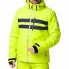 Vestes De Ski ROSSIGNOL PRO JKT CLOVER 21 Jaune -Vêtements hiver Homme Soldes 9 76099 pro jkt clover rljmj08 629 01