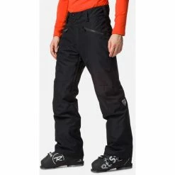 Pantalons De Ski ROSSIGNOL RELAX SKI PANT BLACK 22 Noir -Vêtements hiver Homme Soldes 9 76602 relax ski pant black rlimp04 200 02