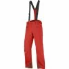 Pantalons De Ski SALOMON FORCE PANT M GOJI BERRY 22 Rouge -Vêtements hiver Homme Soldes 9 76938 force pant m goji berry lc1403600 01