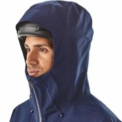 Vestes De Ski PATAGONIA M'S TRIOLET JKT CLASSIC NAVY 23 Bleu -Vêtements hiver Homme Soldes 9 77748 83402 cny 03