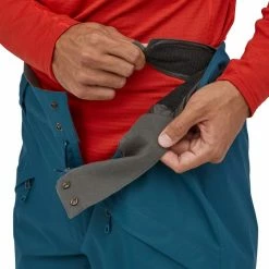 Pantalons De Ski PATAGONIA M'S SNOWSHOT PANTS REG CRATER BLUE 21 Bleu -Vêtements hiver Homme Soldes 9 77796 m s snowshot pants reg crater blue 30689 ctrb 05